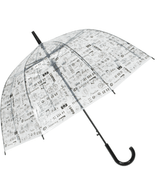 Dome-shaped POE 60cm jump umbrella - J Mart